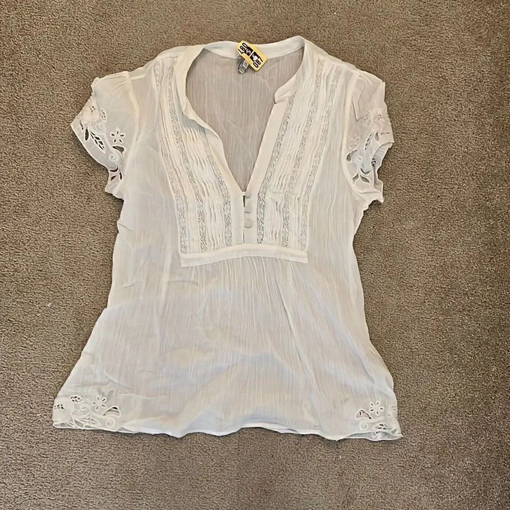 Joie White XS Top New
